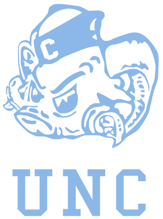 North Carolina Tar Heels 1968-1982 Primary Logo iron on paper